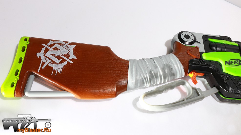 Zombie Strike inscription in good quality