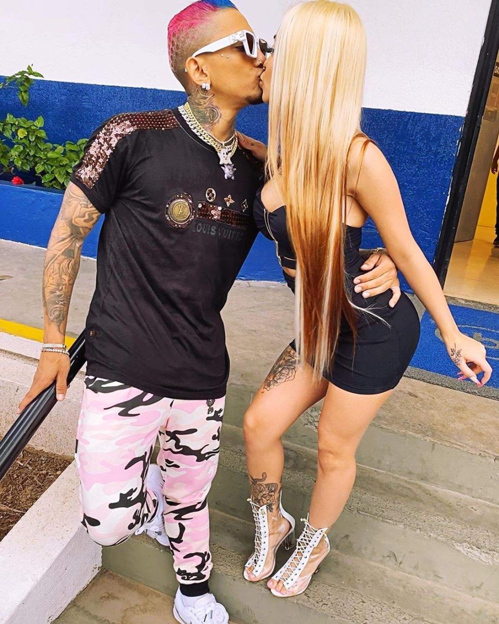 Mirella Khutornaya in black