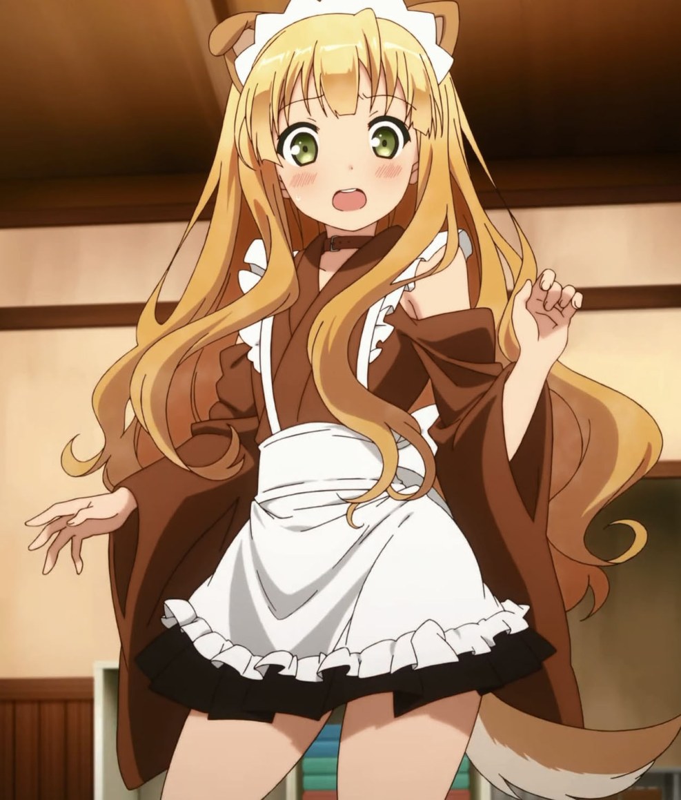 Anime girls beautiful without linen