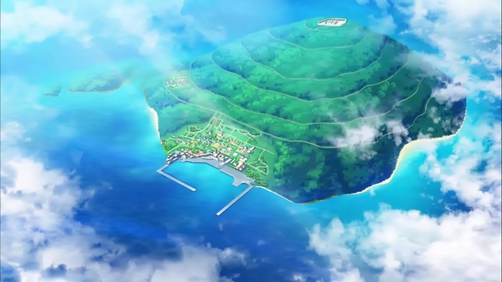 She's a water under beauty