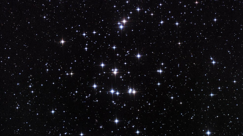 Starry sky background