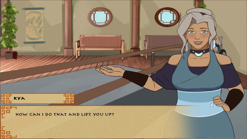 Four Elements Trainer Toph Scenes