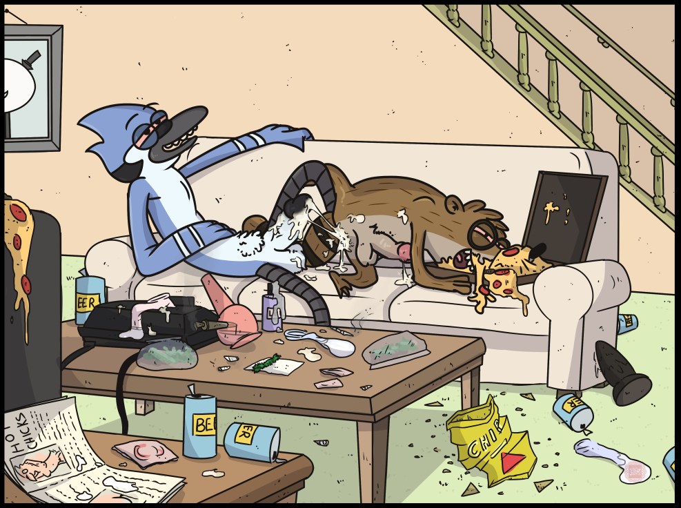 Mordecai and Rigby XXX Comics