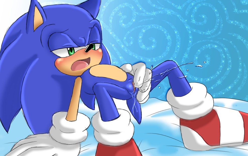 Sonic and Amy Naked in bed