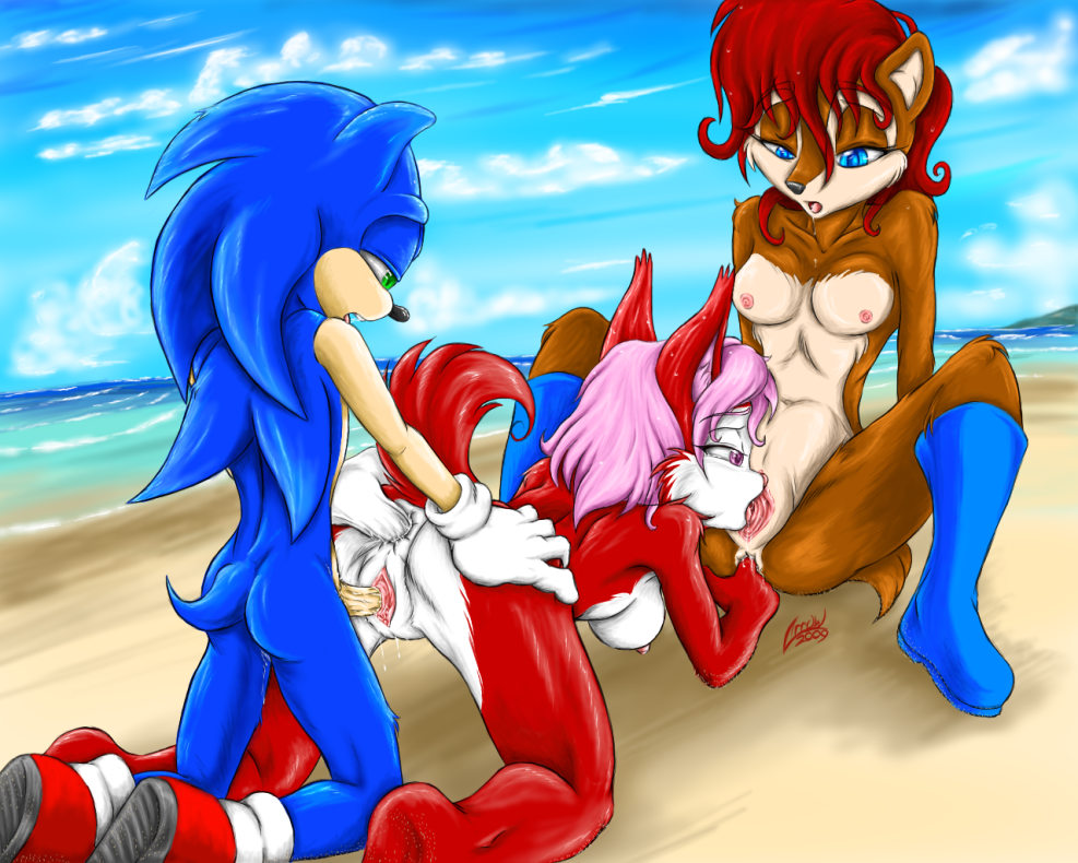 Sonic the Hedgehog girl hentai