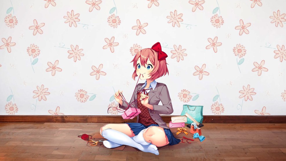 Doki Doki Literature Club background
