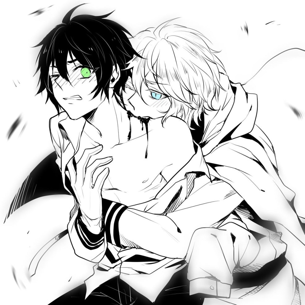 Anime last Seraphim Yuichiro and Michael