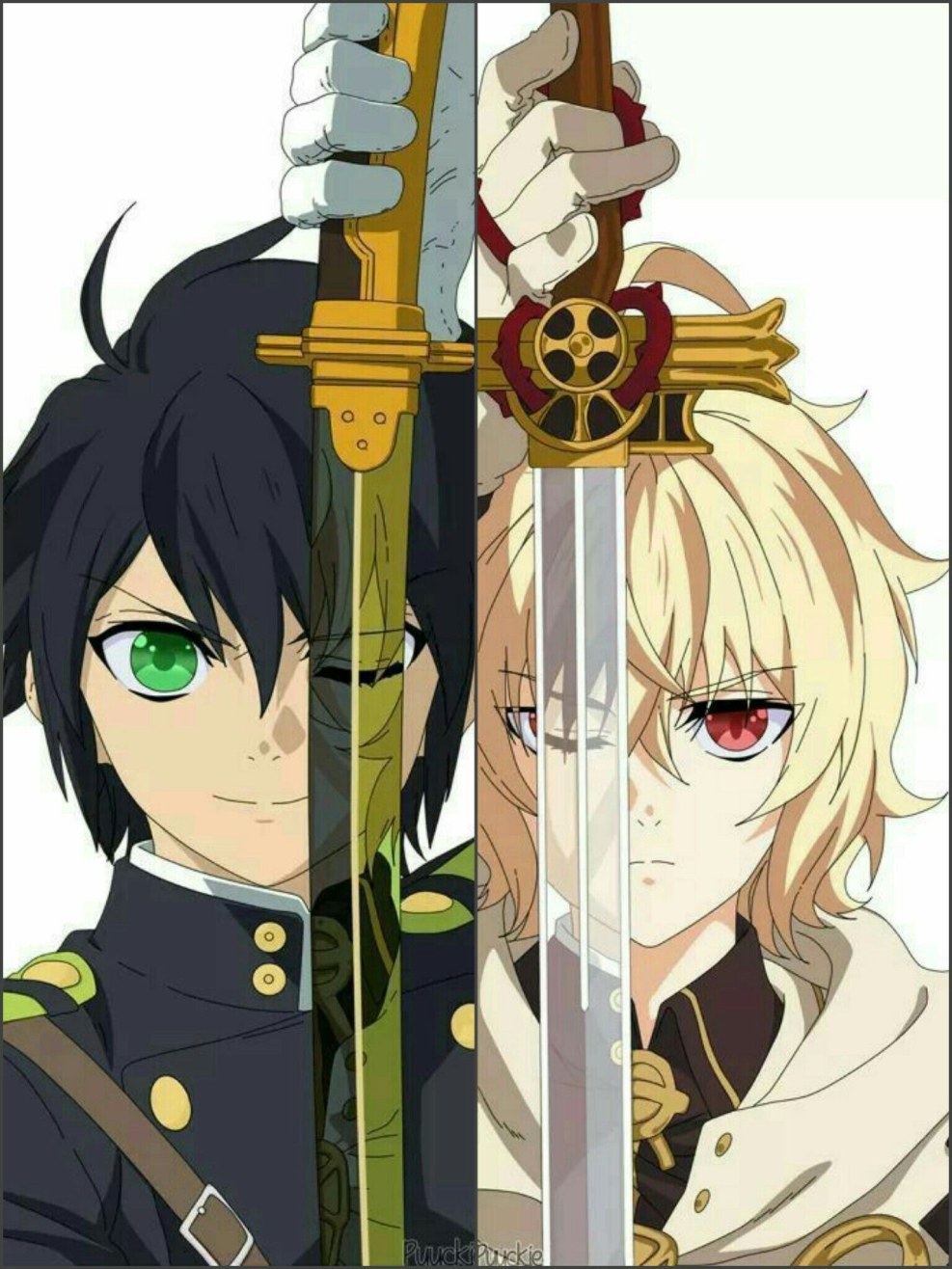 Last Seraphim Sakura and Mahera