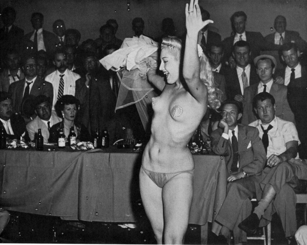 British vintage striptease