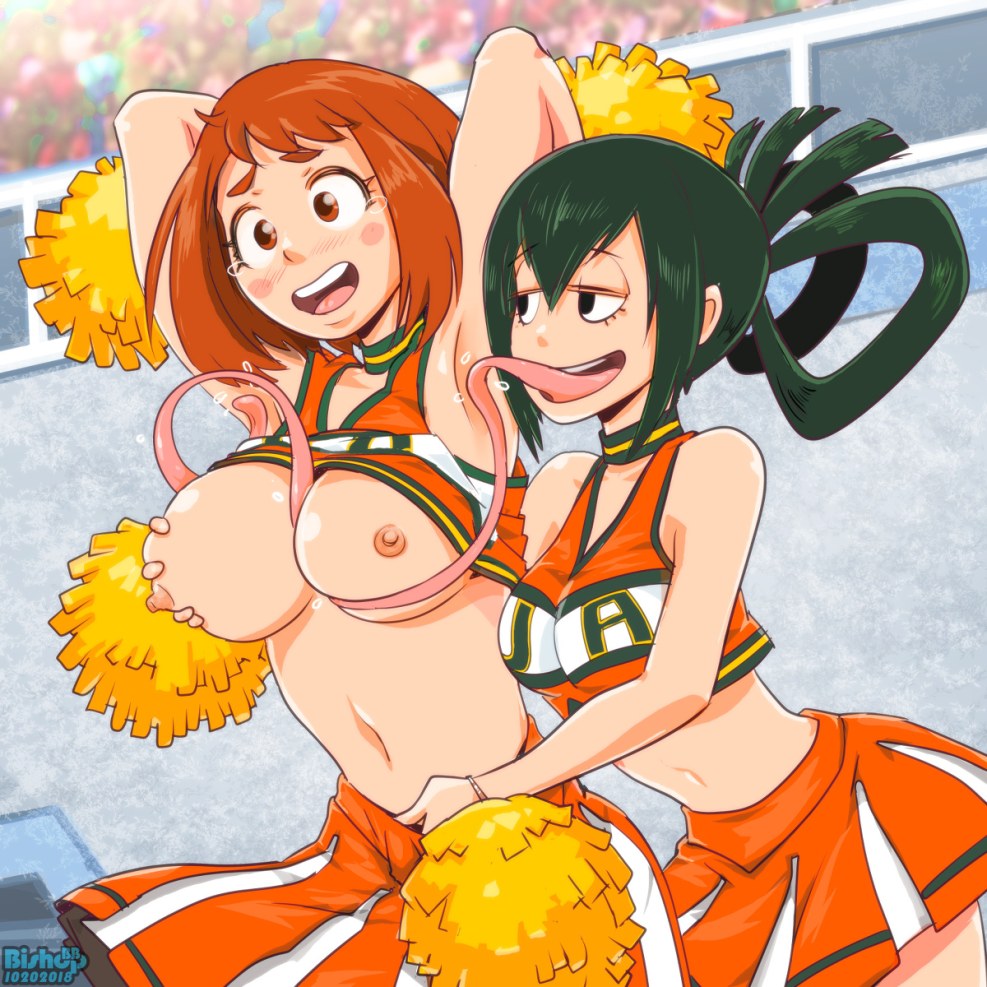 Hentai Yuri Tsuyu Asui (My Hero Academia)