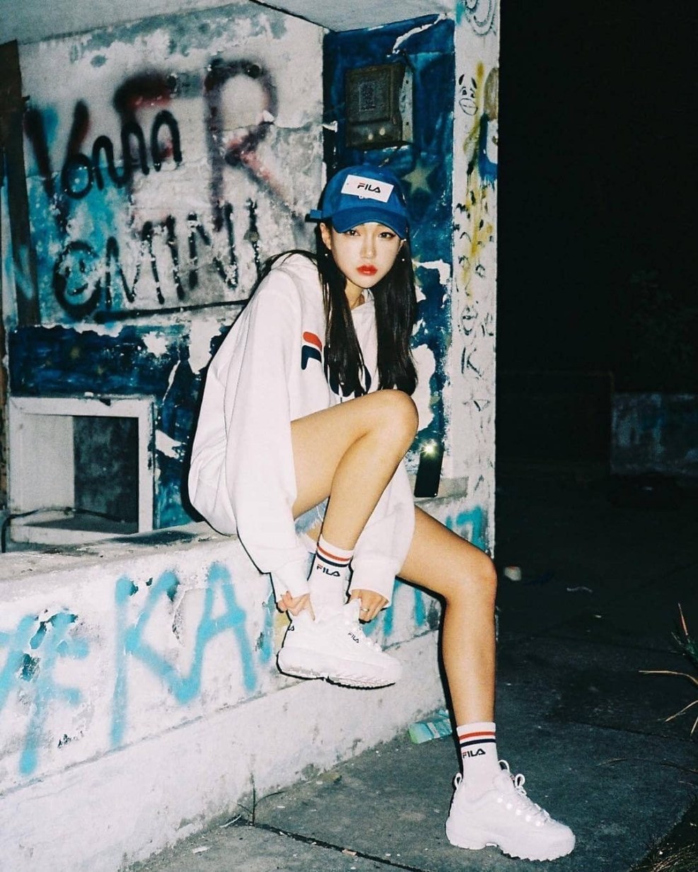 Chick with a wheelbarrow