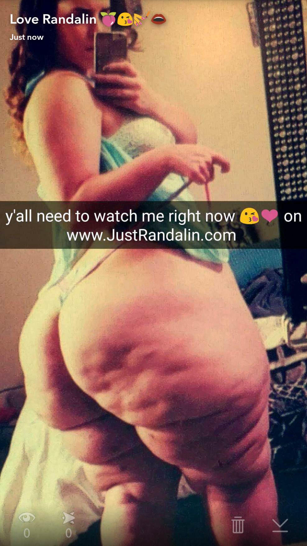 Big skid Randalin naked