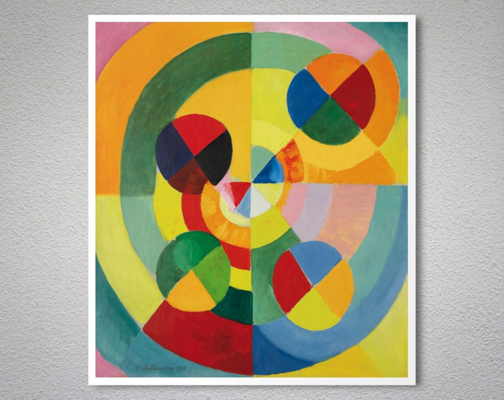 Sonya Delone (1885-1979). "Electric prisms"