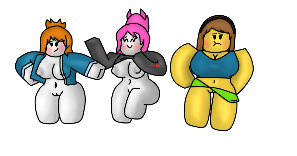 Naked girls from Roblox