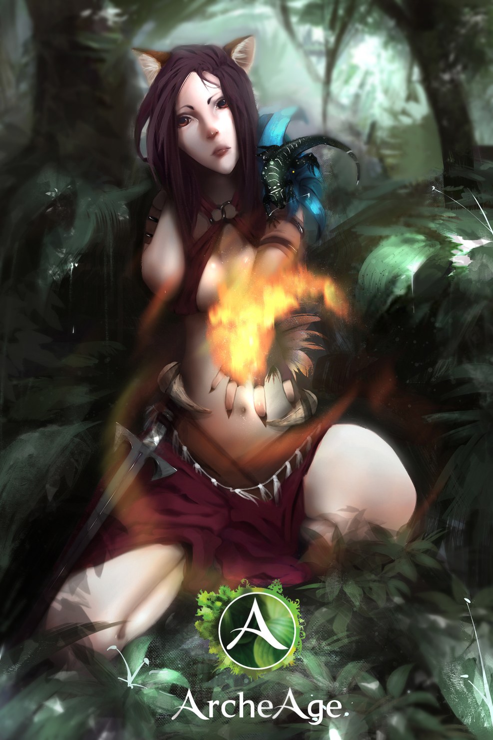 Demon hunter costume