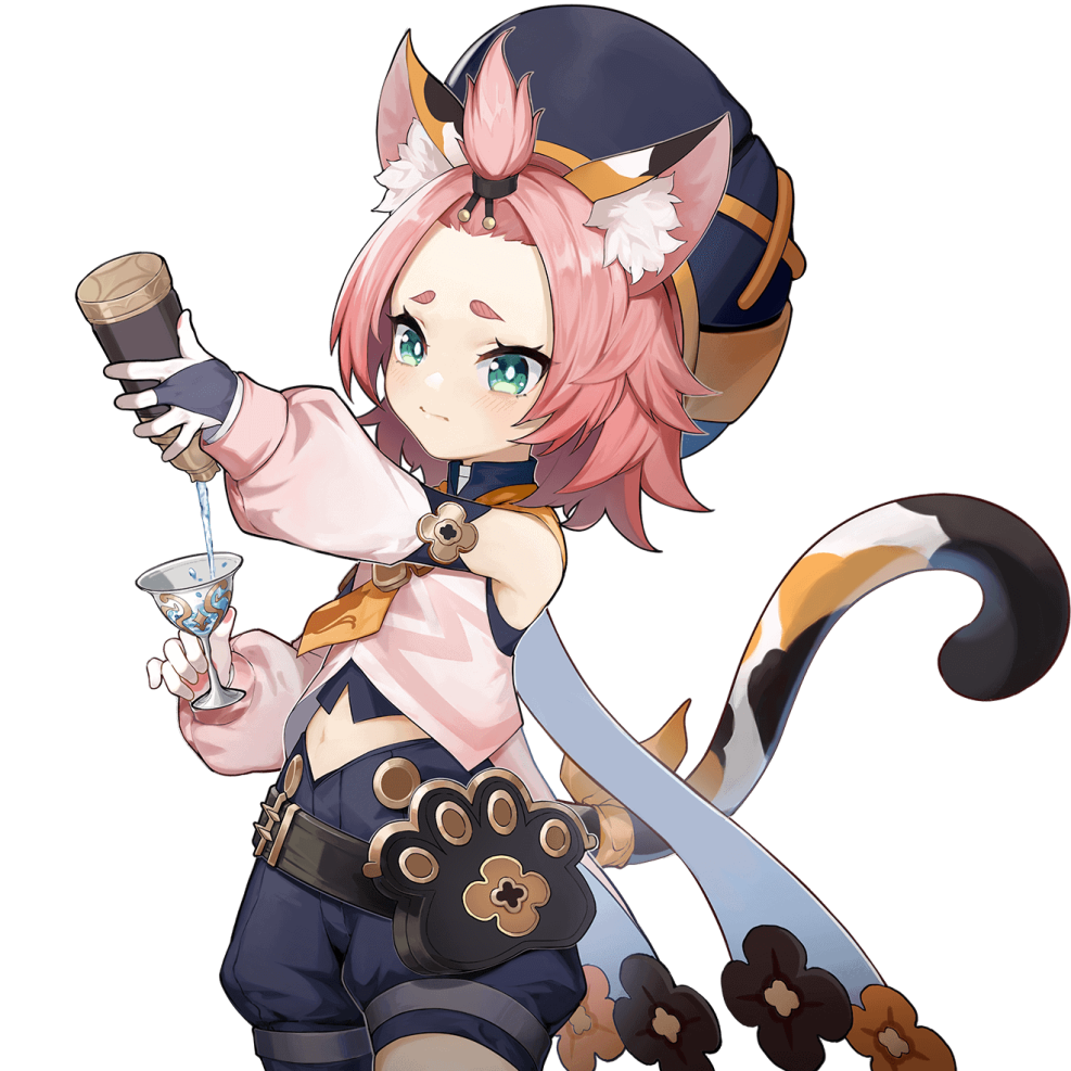 Nenailoid Dione Genshin Impakt