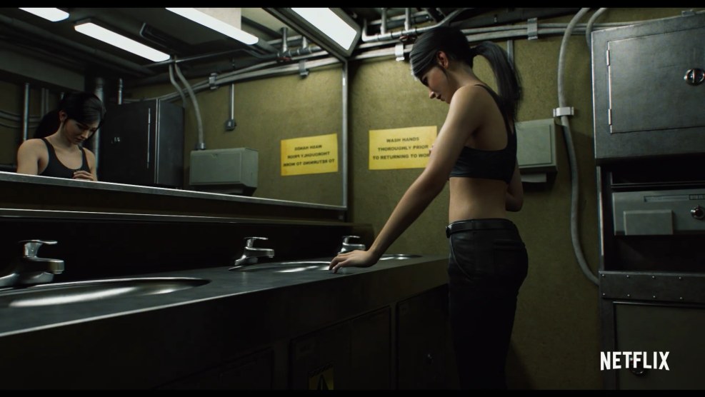 A monastery of evil: endless darkness of the animated series October