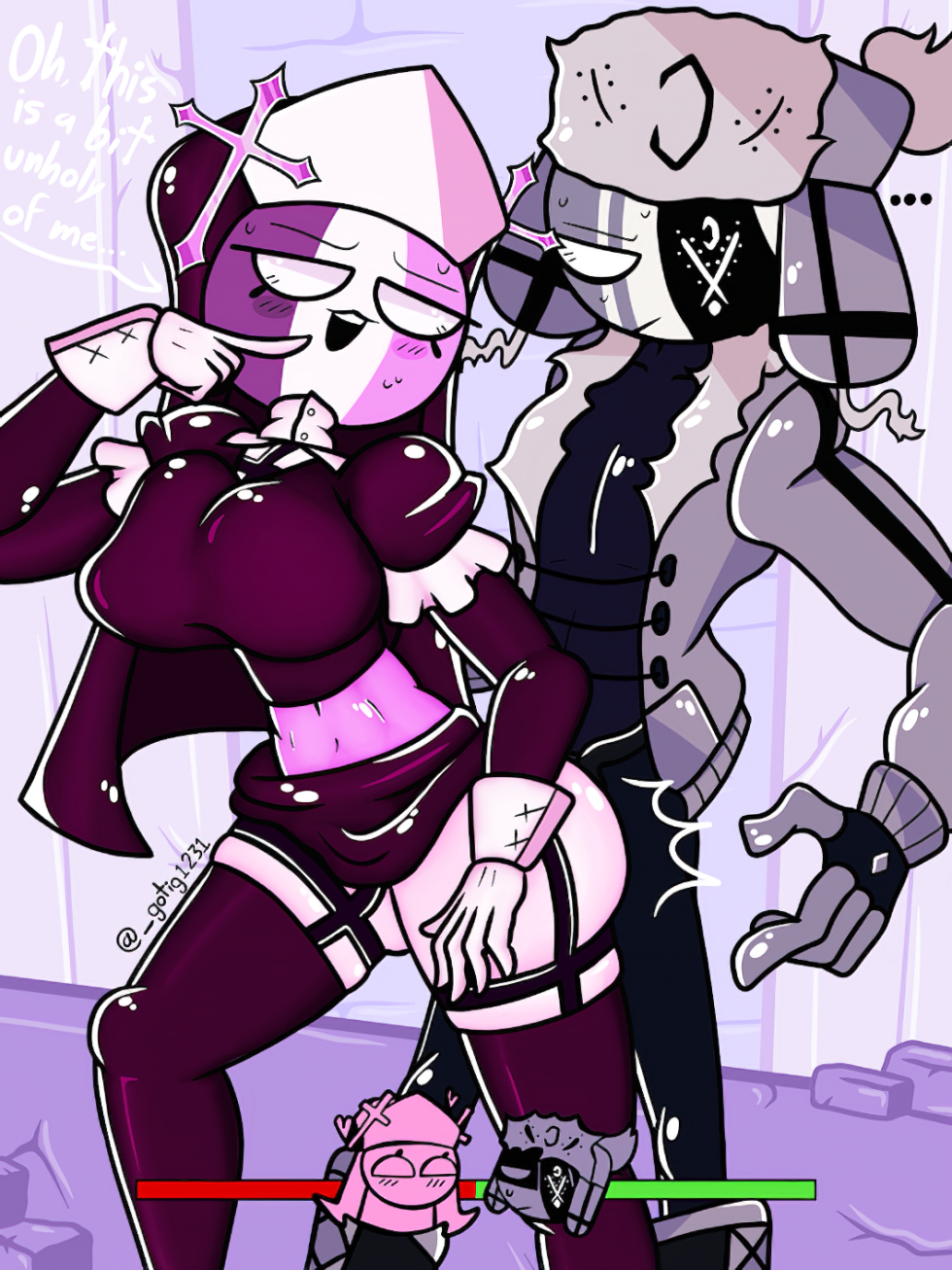 Hentai Sarvente Fridey Knight Funkin