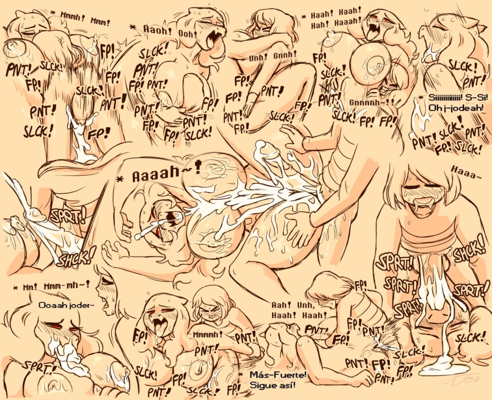 Under her Tail Toriel Hentai