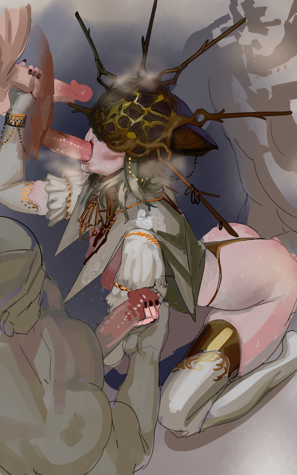 Dark Souls Gwindolin Hentai Pisse Anal