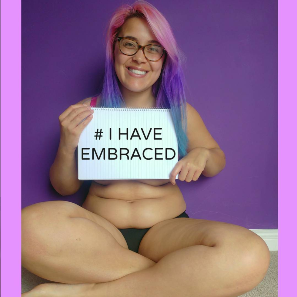 Naked women with crooked legs