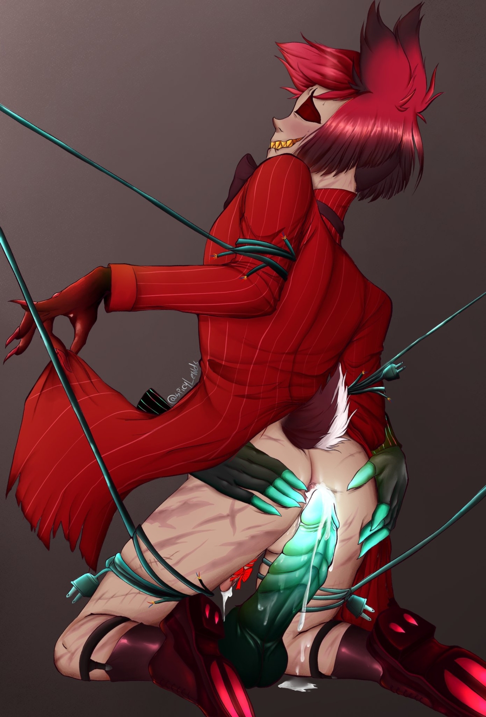 Angel Dust and Alastor Hentai