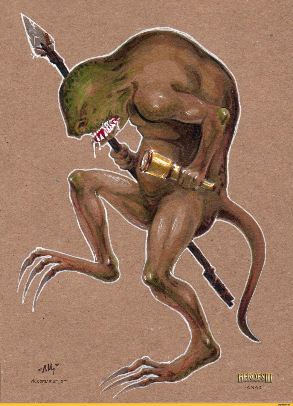 Troglot from heroes 3