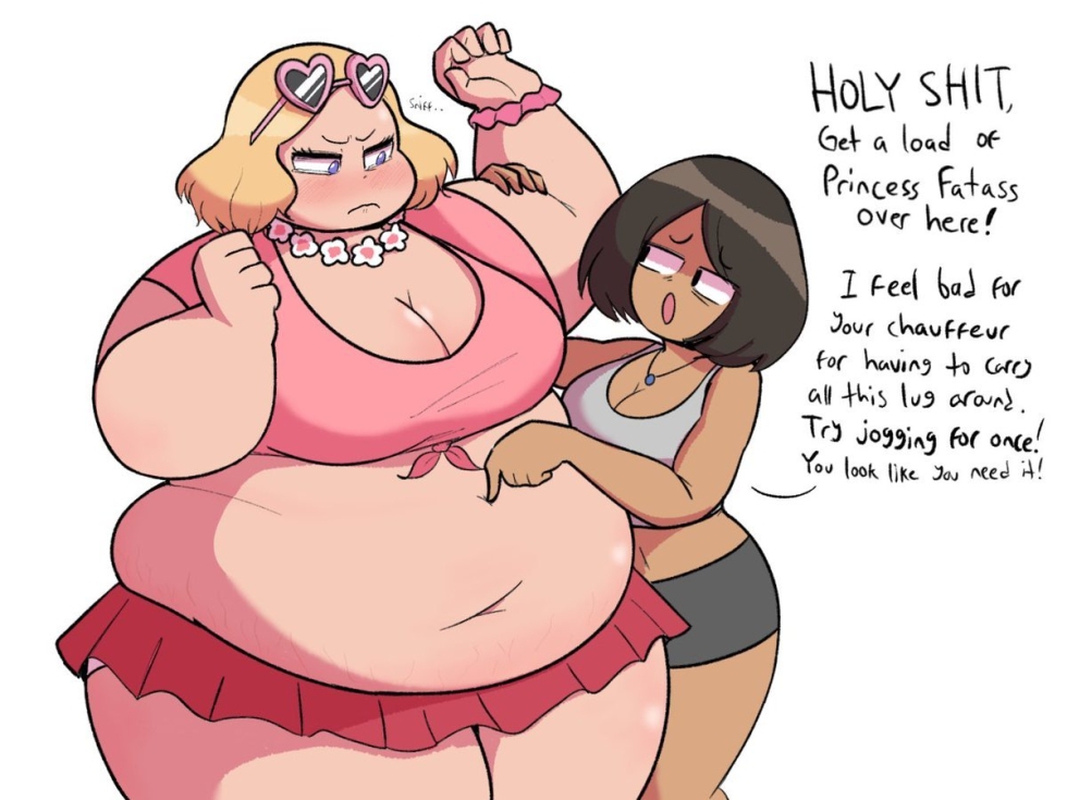 Very fat naked women FIDI