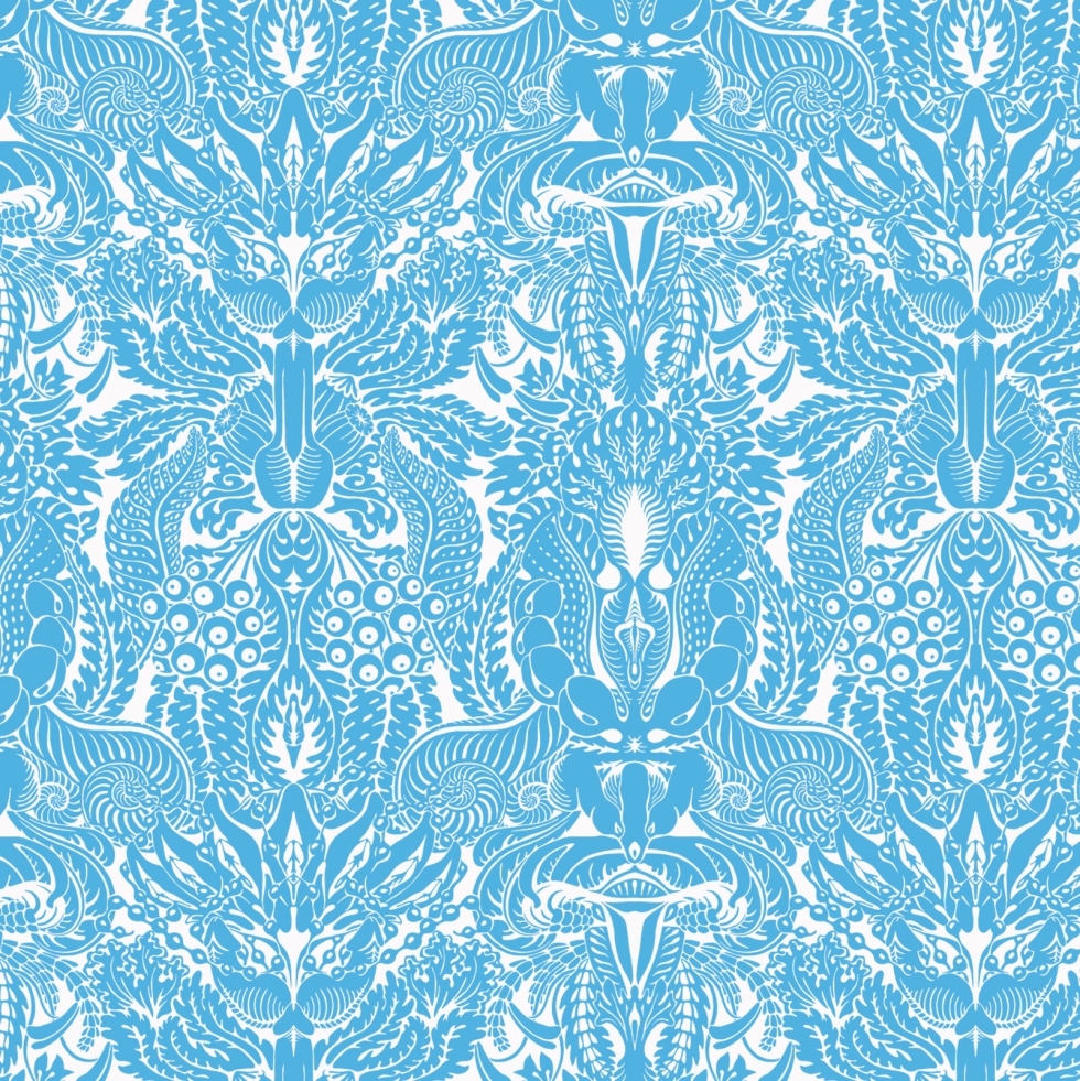 Cold batik landscape