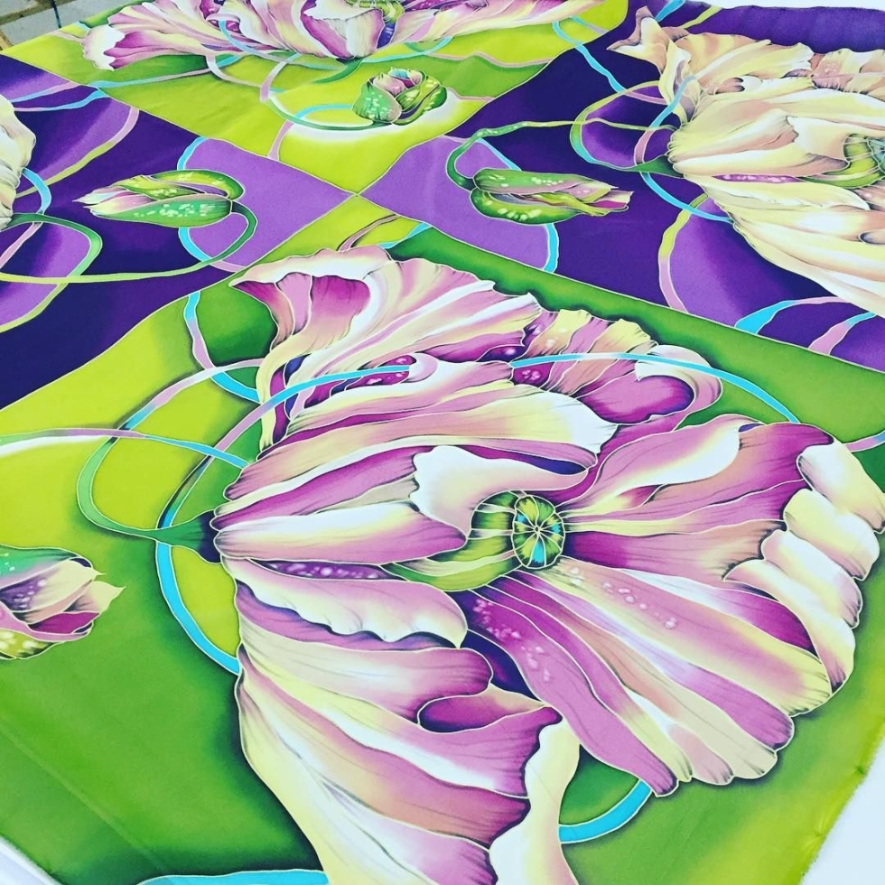 Veronica Russian artist Batik