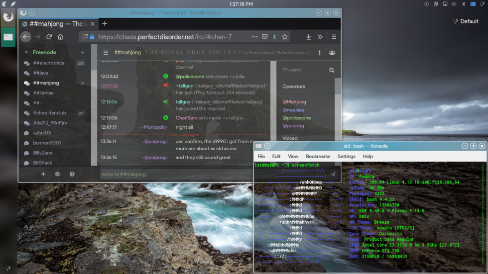 KDE Anime Style Customization