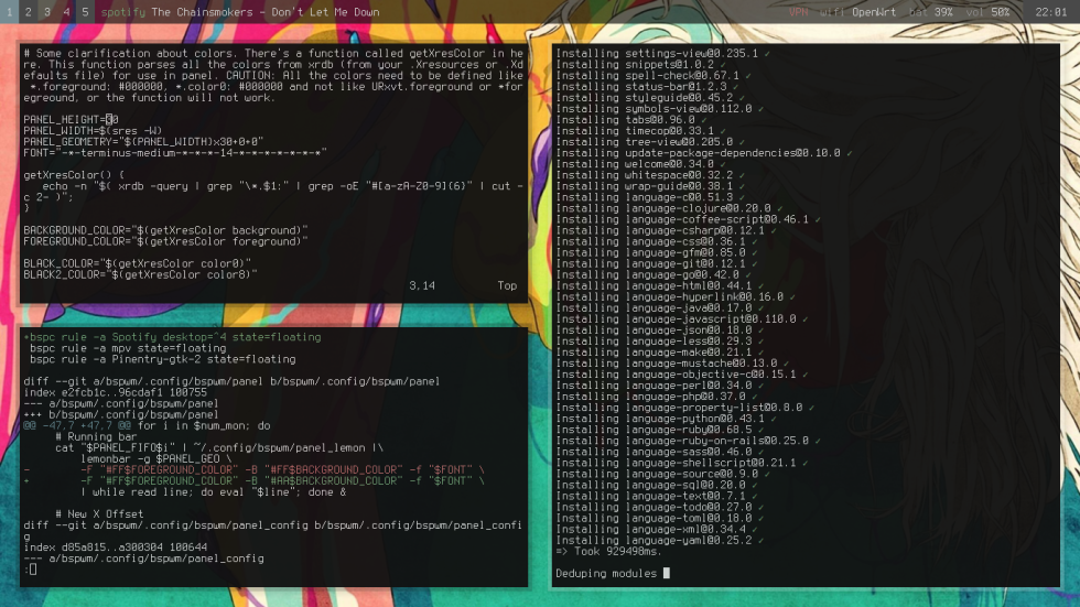 Minimalism is a triangle