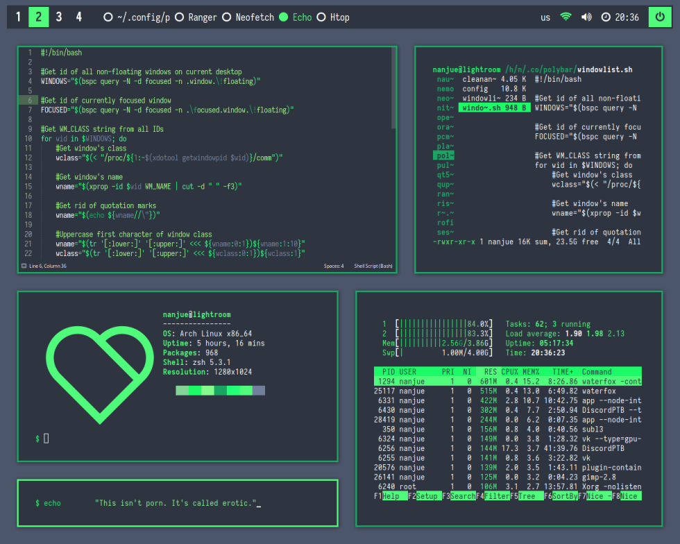 Linux gnome desktop environment