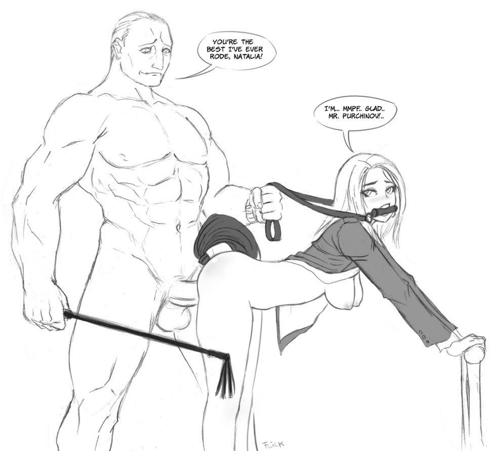 Poklonskaya and Kim Yo Zhon