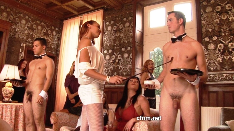 CFNM boy among women retro