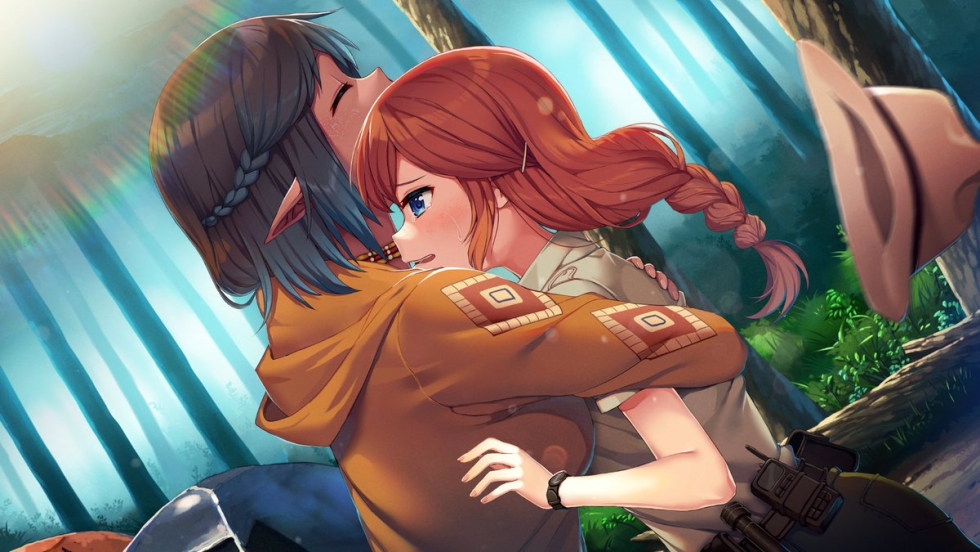 Tattoo flowers on a branch