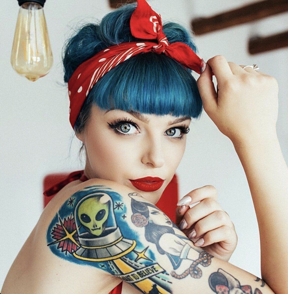 Tattooed miss