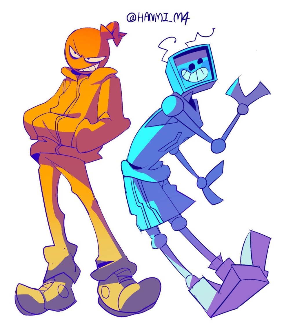 FNF Ruv and Sarvente Art