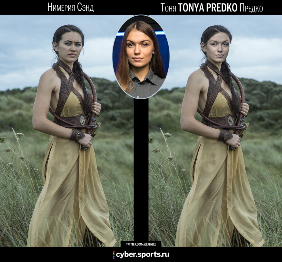 Tonya is the foreman of the neckline