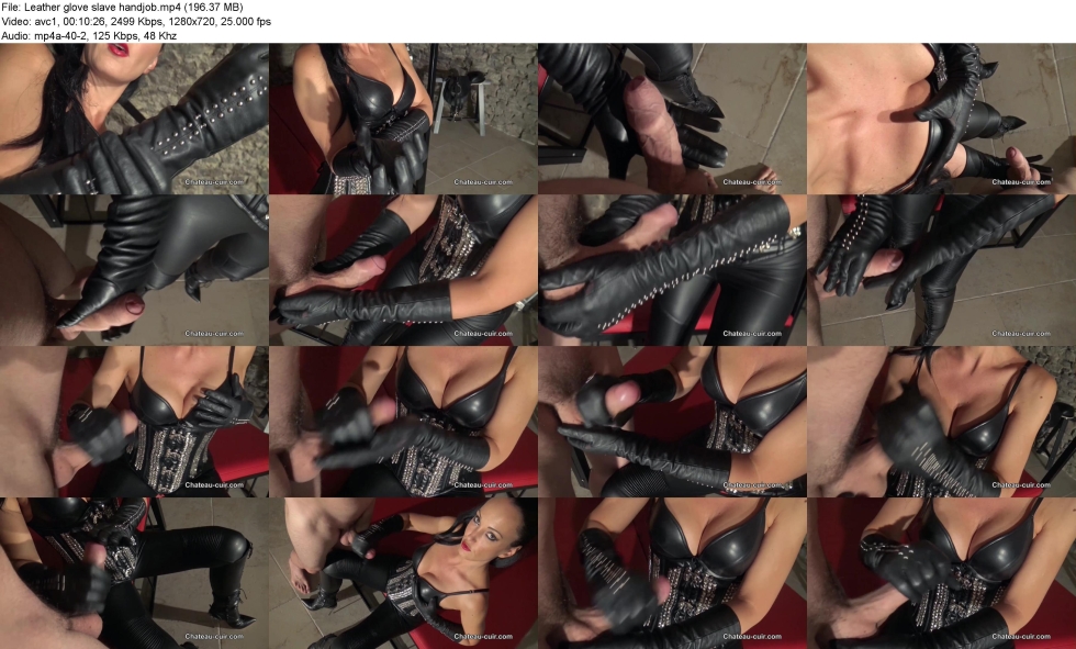 Leather gloves