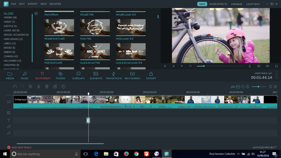 Windows video editor