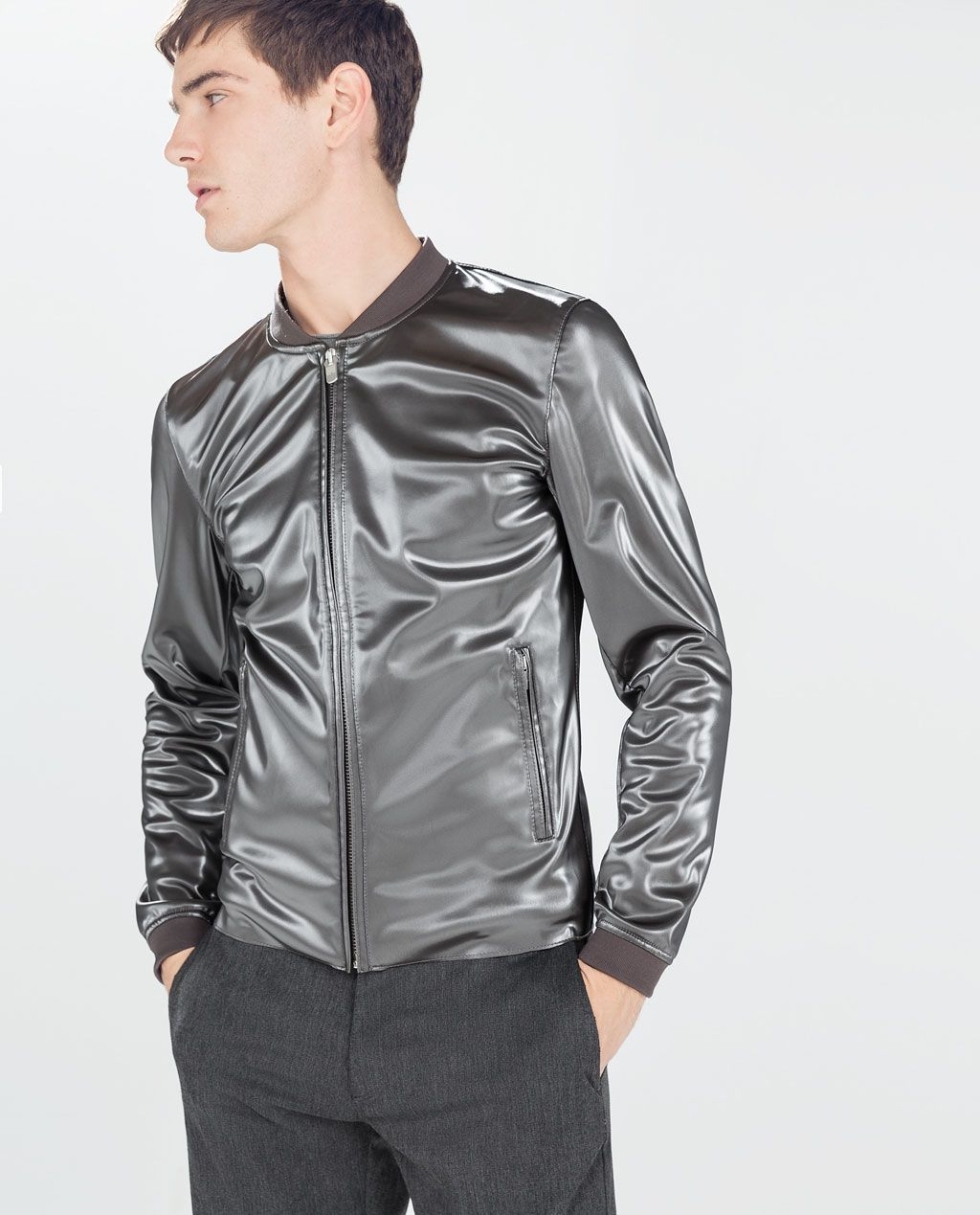 Vinyl leather for jackets