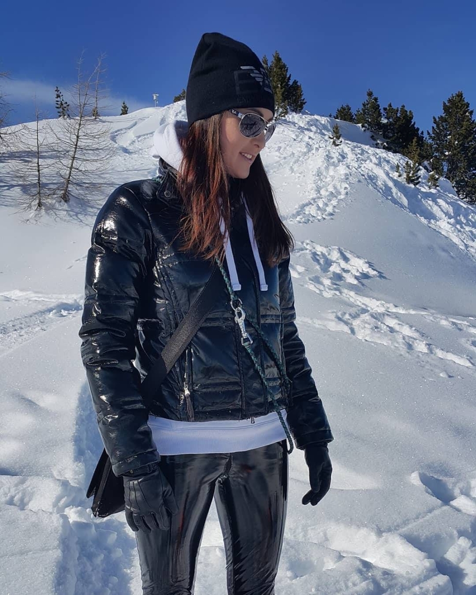 Leather Skirt Raincoat