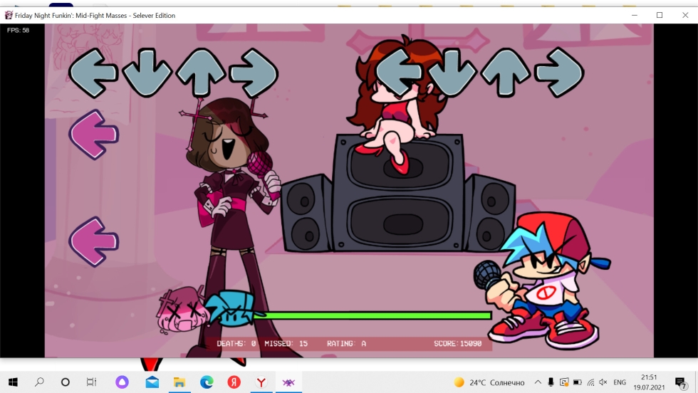 Freddy's game Night Funkin