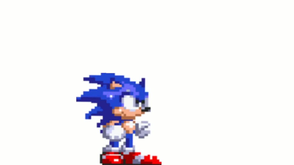 How to draw Sonic 16 bits