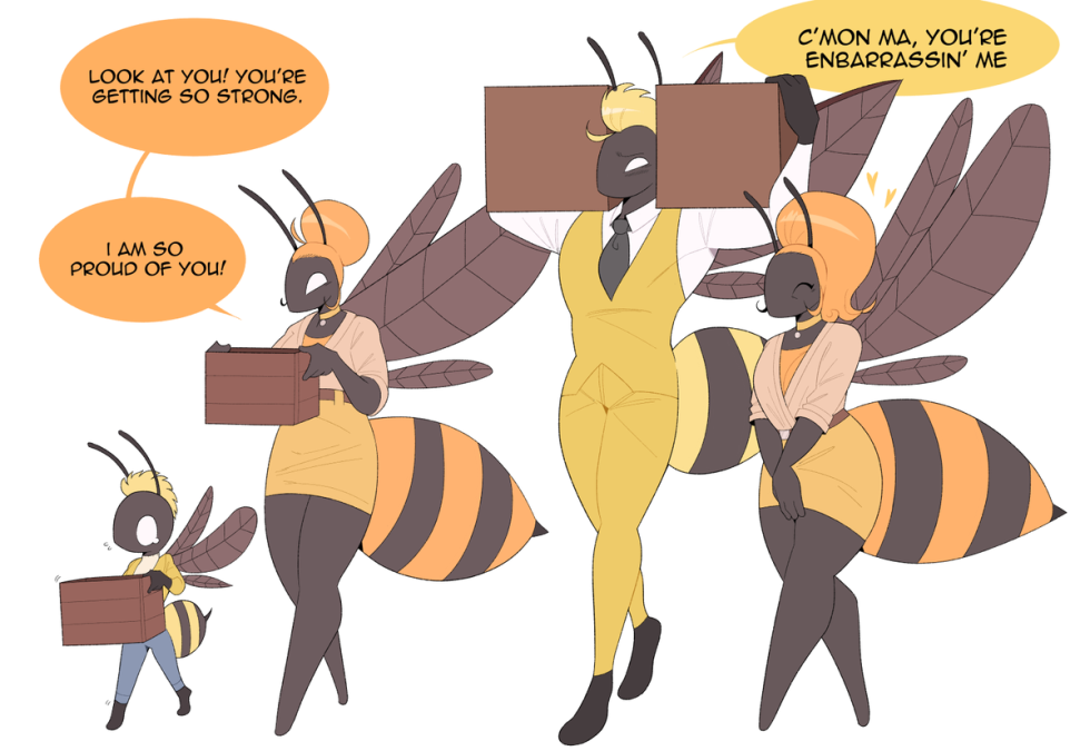 Queen Bee Hentai Comics