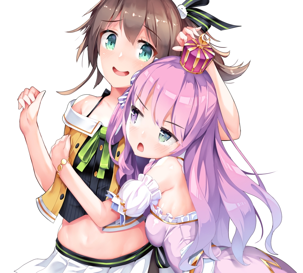 The moon of the embrace