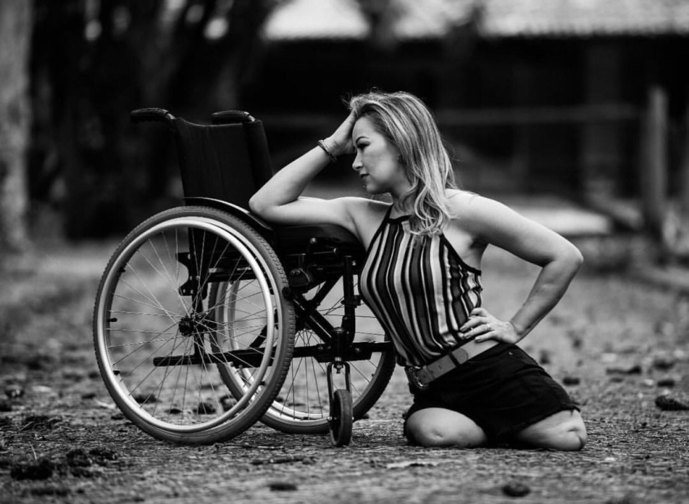 Naked lesbian women disabled