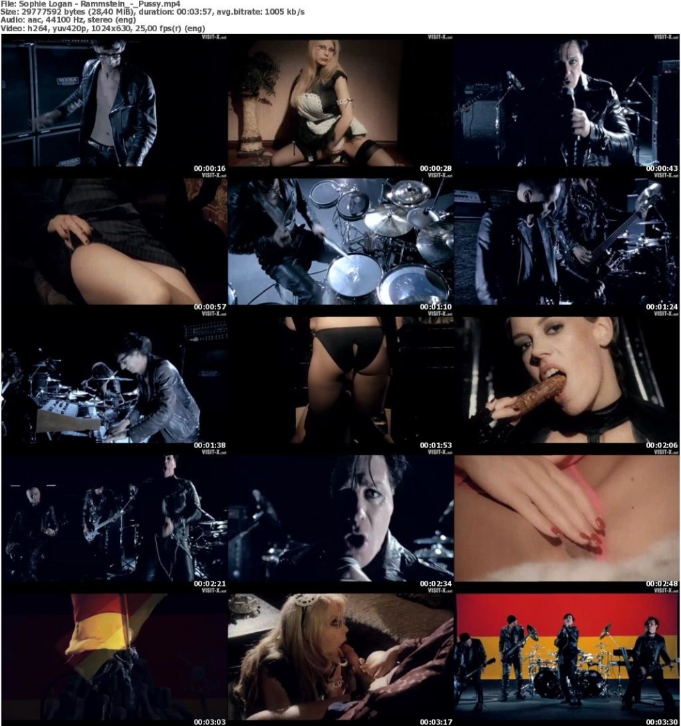 Rammstein Pussy Director version