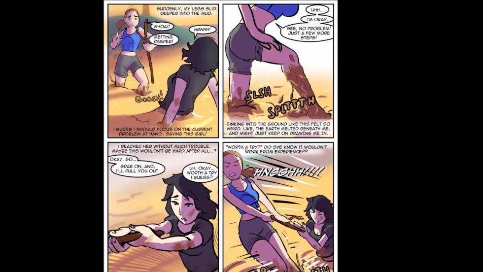 Lovers Mud Paint Messy Quicksand Wetlook